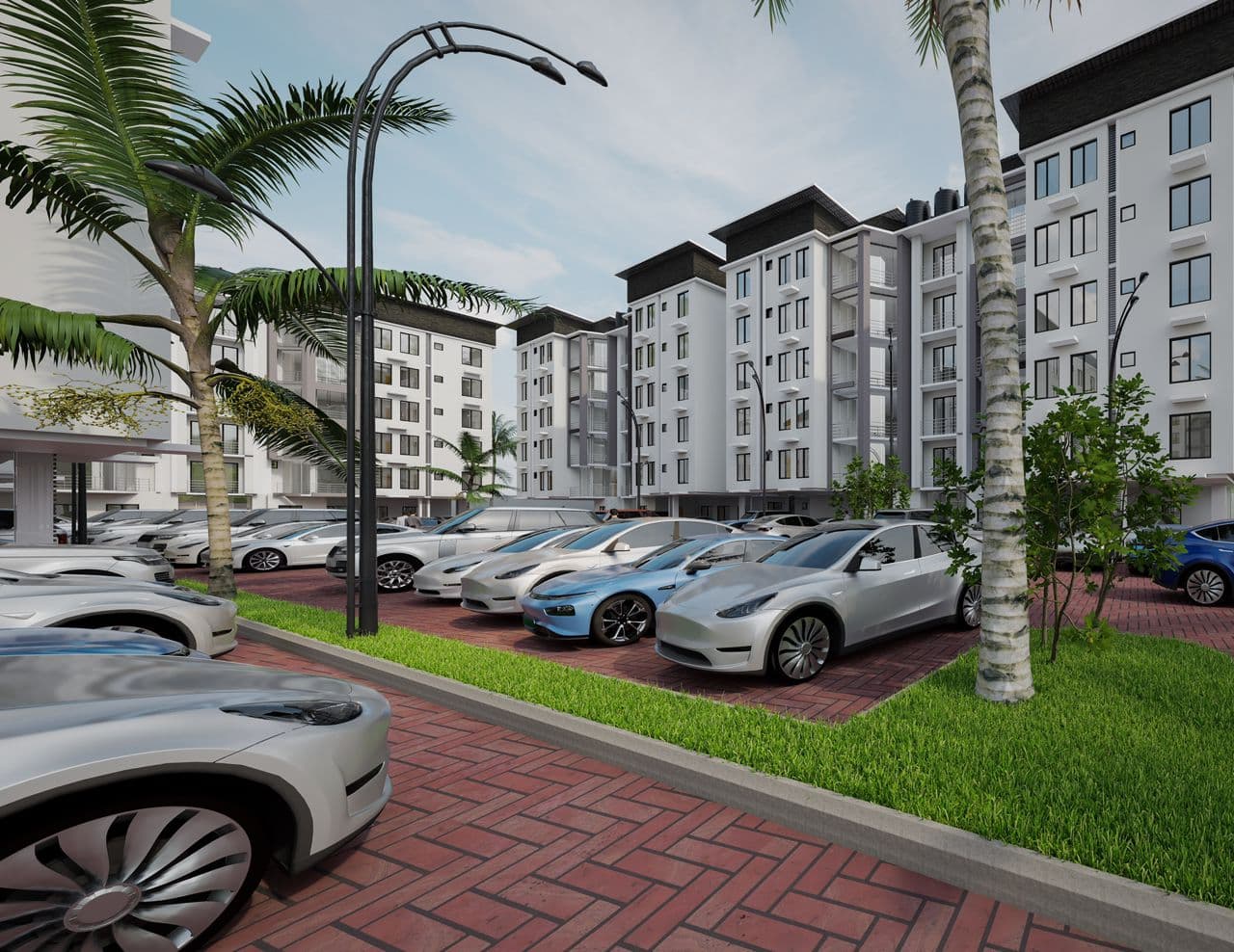 Artist impression of completed development